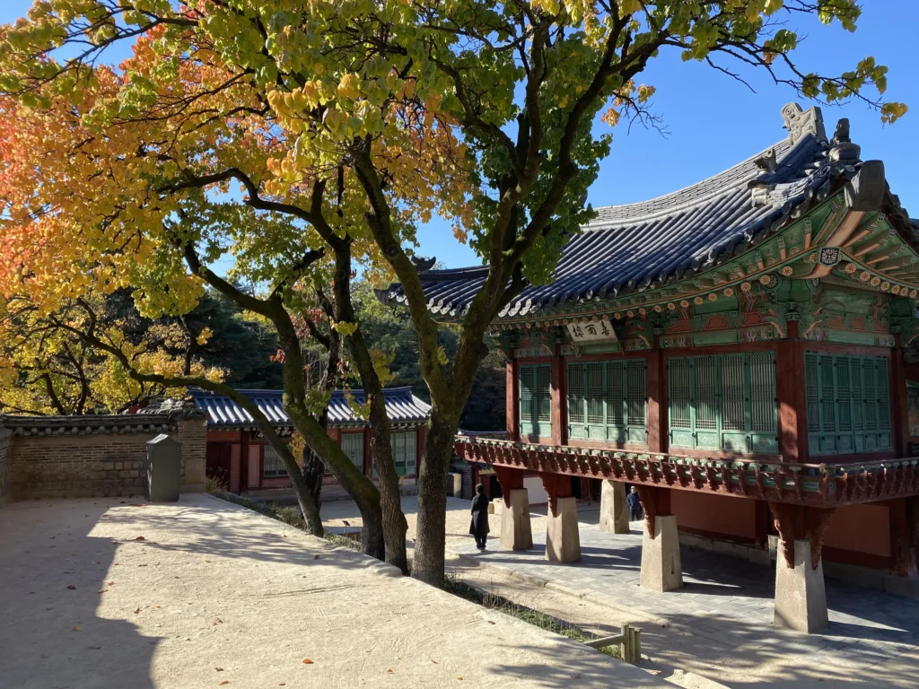 韓国ソウルの昌徳宮