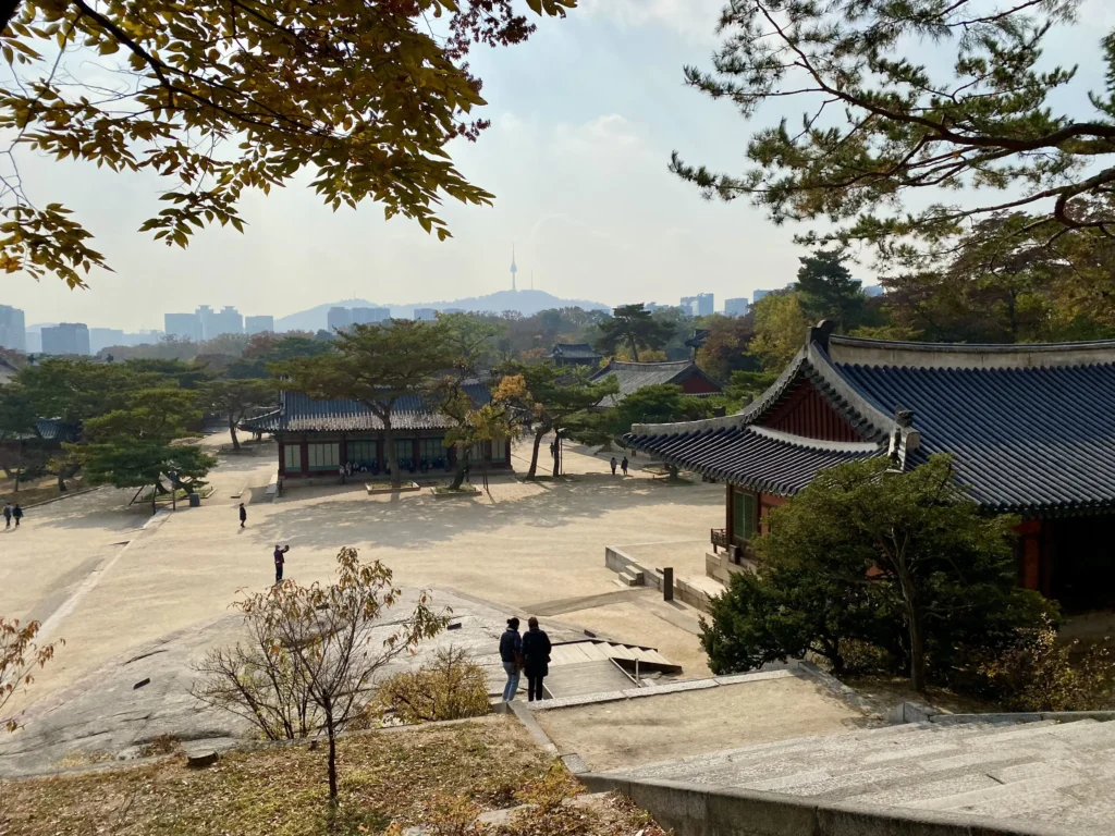 昌慶宮の眺望