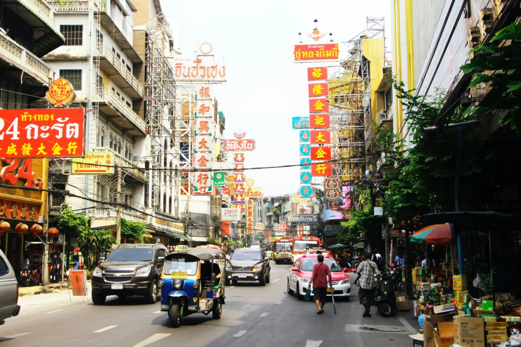 バンコク、タイのチャイナタウン・ヤワラートの宿泊施設