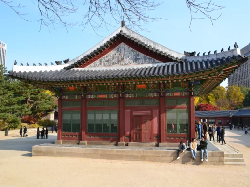 ソウルの徳寿宮訪問、韓国