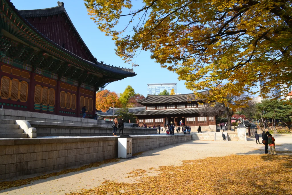ソウルの徳寿宮を訪問、韓国